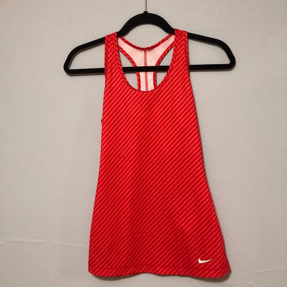 Nike Tops - [Nike] Dri-Fit Multi-Striped Racerback Tank Top